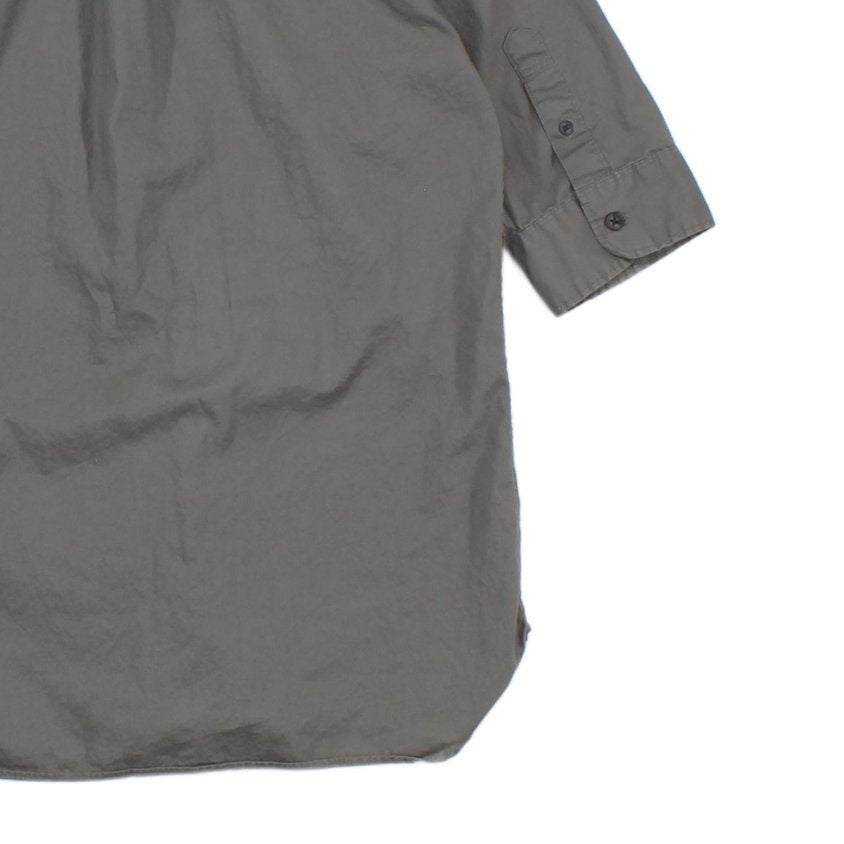 Mens Shirt Button Up Collared Short Sleeve