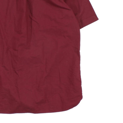 Mens Oxford Shirt Button Up Short Sleeve