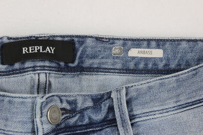 Mens Anbass Jeans Slim Denim