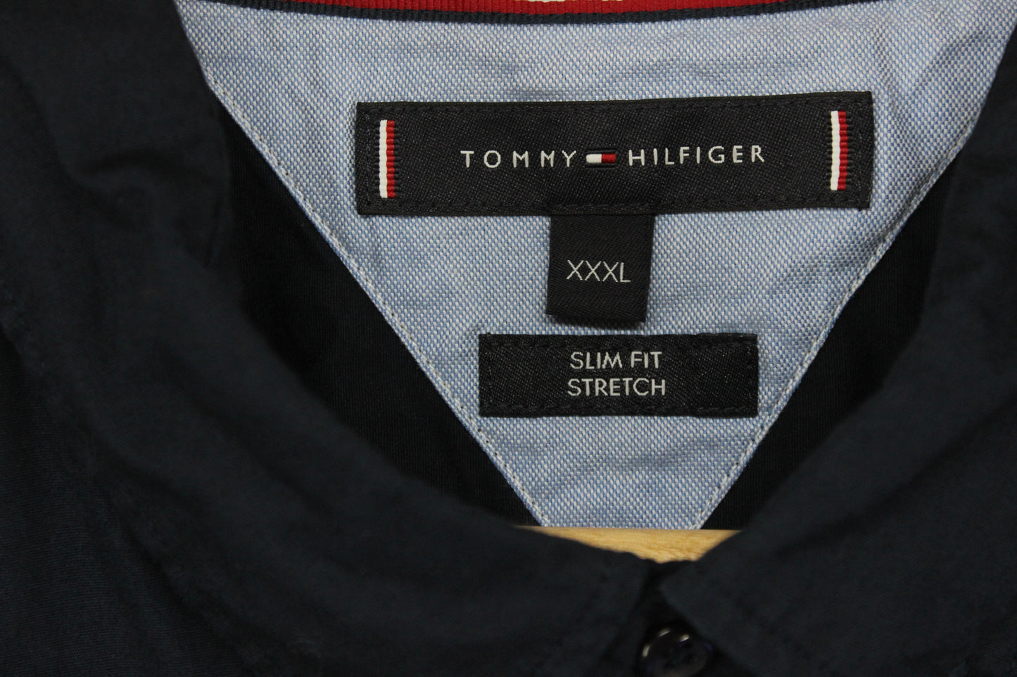 Mens Shirt Slim Fit Stretch Button Down