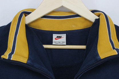 Mens 1/4 Zip Sweatshirt Oversized Pullover