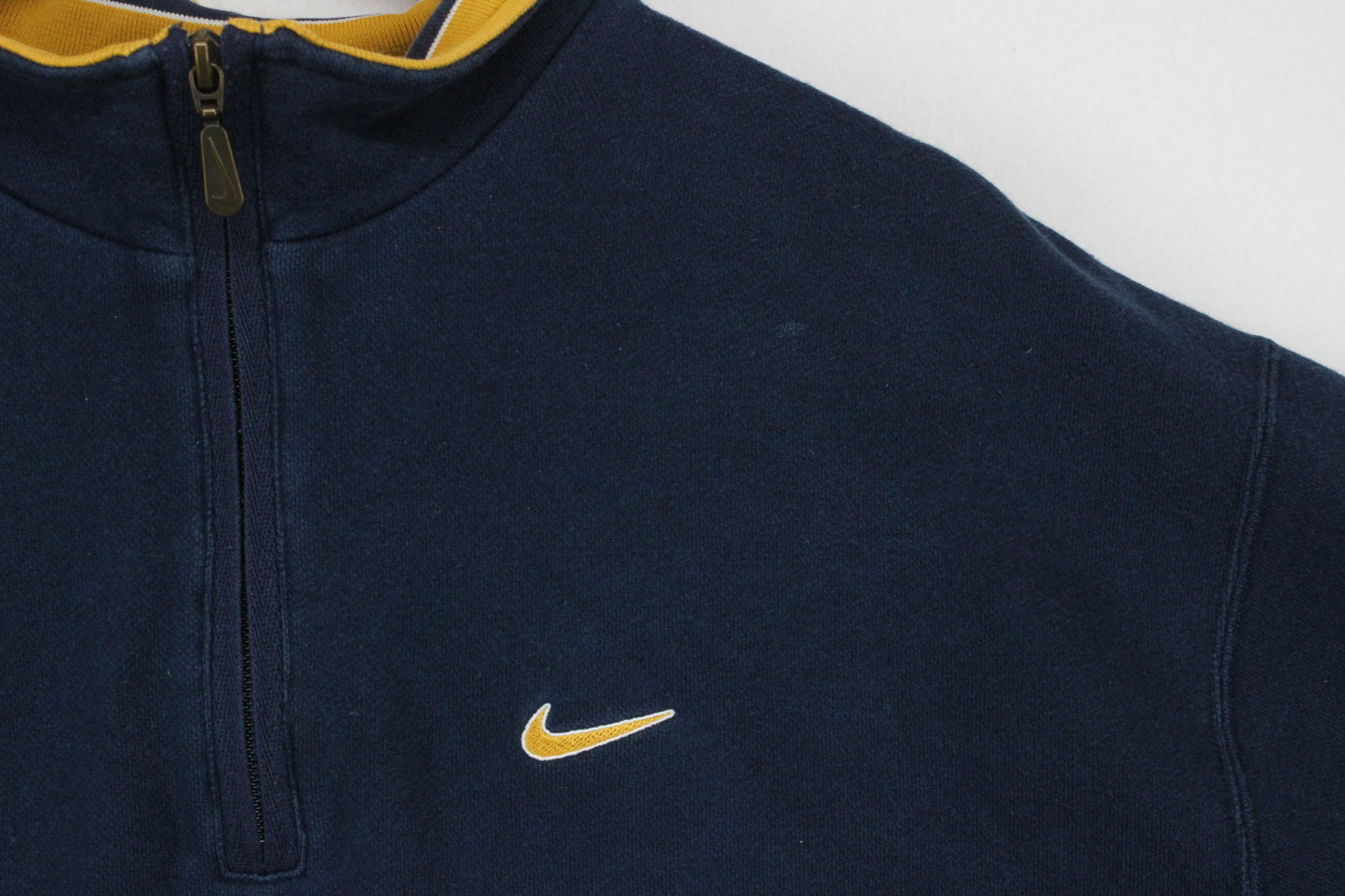 Mens 1/4 Zip Sweatshirt Oversized Pullover