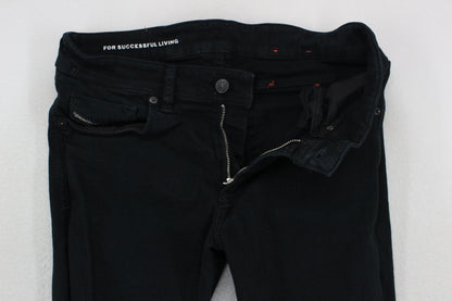 Mens Sleenker Jeans Slim Skinny Stretch Denim