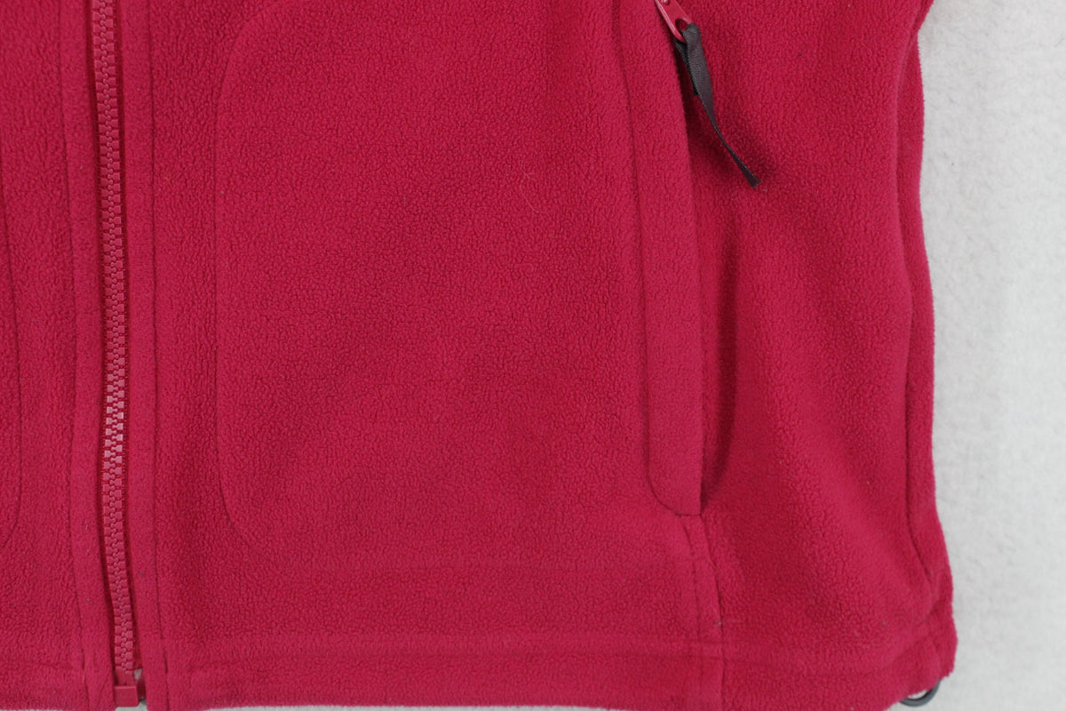 Womens Fleece Jacket Full Zip Thermal Outdoor