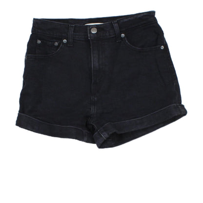Womens Denim Shorts A-Line Mom