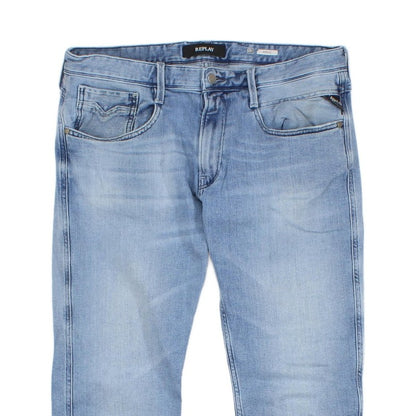 Mens Anbass Jeans Slim Denim