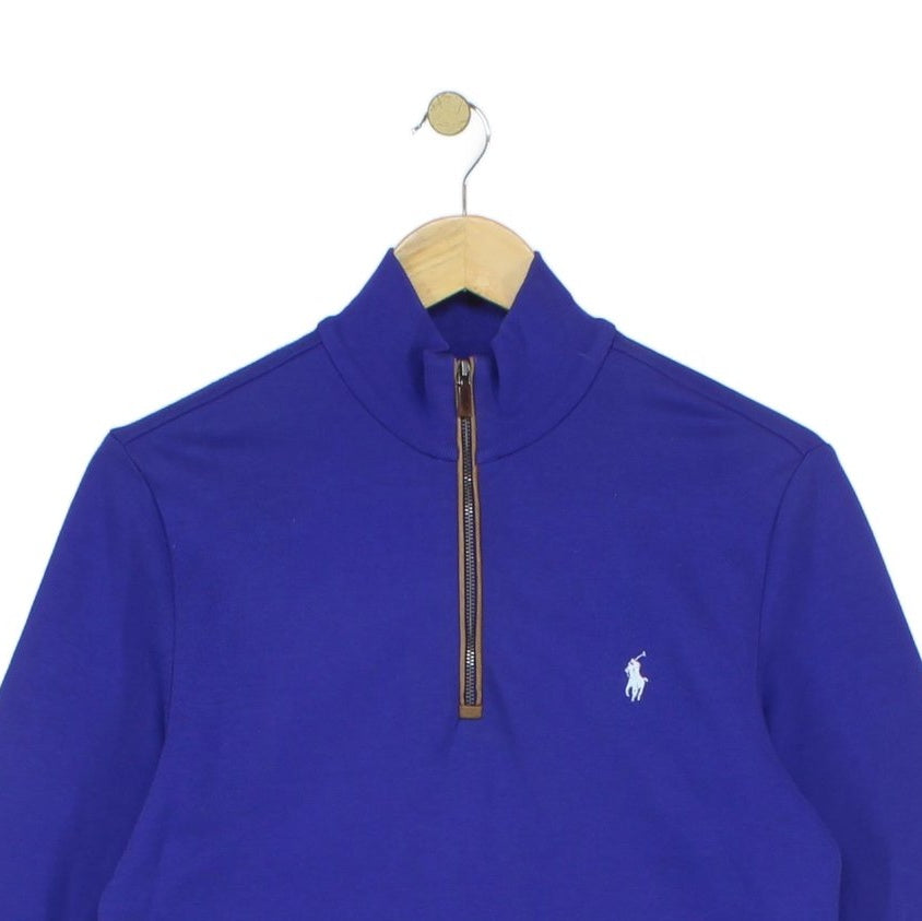 Mens 1/4 Zip Jumper Slim Fit