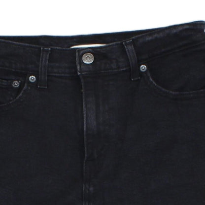 Womens Denim Shorts A-Line Mom