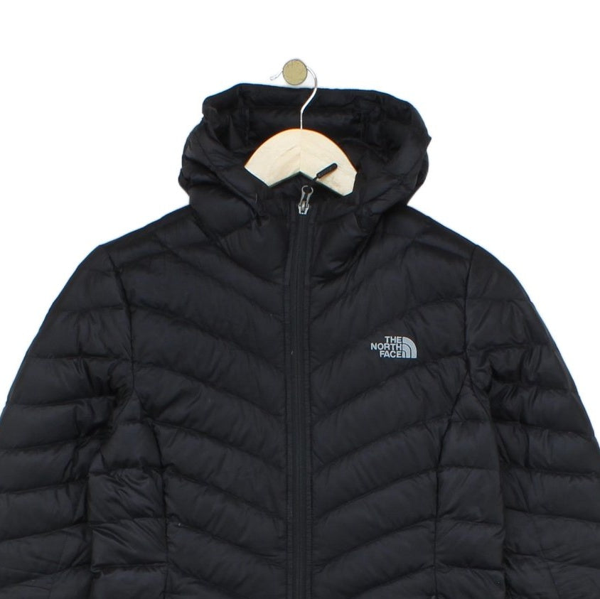 Womens 800 Down Quilted Coat Hooded Full Zip
