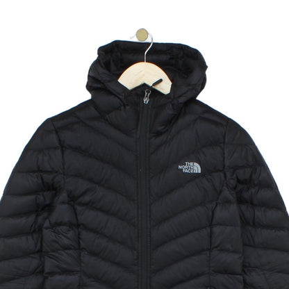 Womens 800 Down Quilted Coat Hooded Full Zip