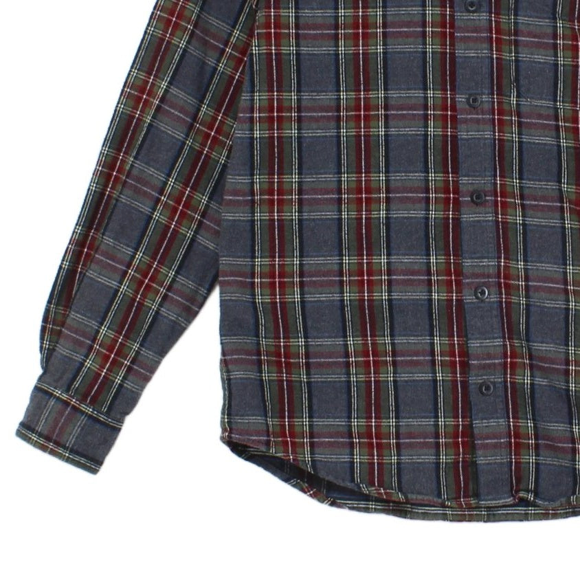Womens Plaid Shirt Long Sleeve Classic