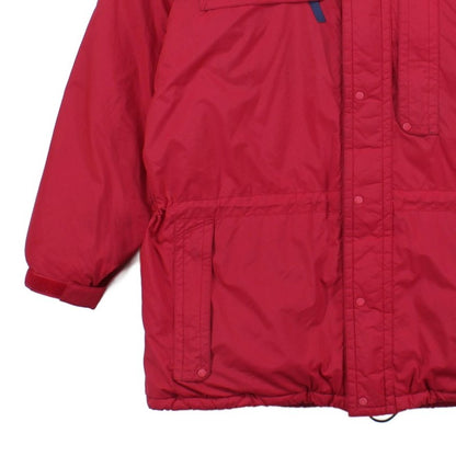 Mens Puffer Jacket Hooded Full Zip Insulated