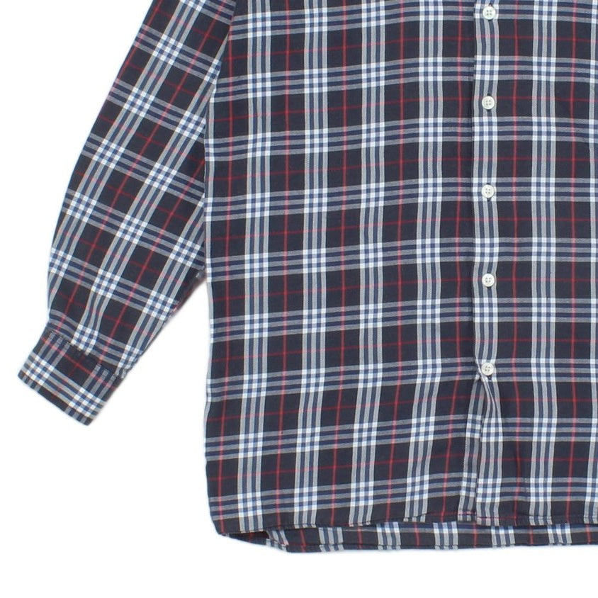 Boys Check Shirt Uk Made Button Up