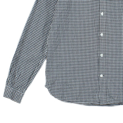 Mens Check Shirt Long Sleeve Tailored Fit