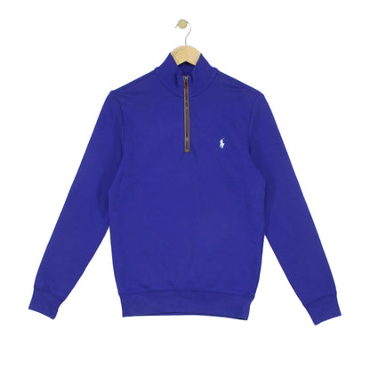 Mens 1/4 Zip Jumper Slim Fit