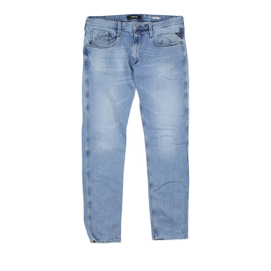 Mens Anbass Jeans Slim Denim