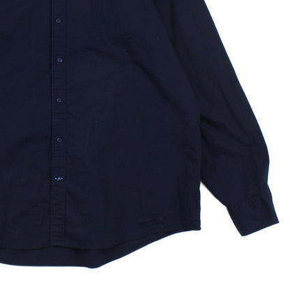 Mens Shirt Slim Fit Stretch Button Down