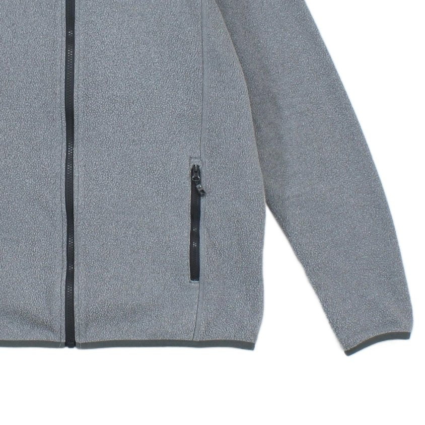 Mens Fleece Jacket Full Zip Hiking Outdoor
