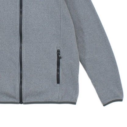 Mens Fleece Jacket Full Zip Hiking Outdoor