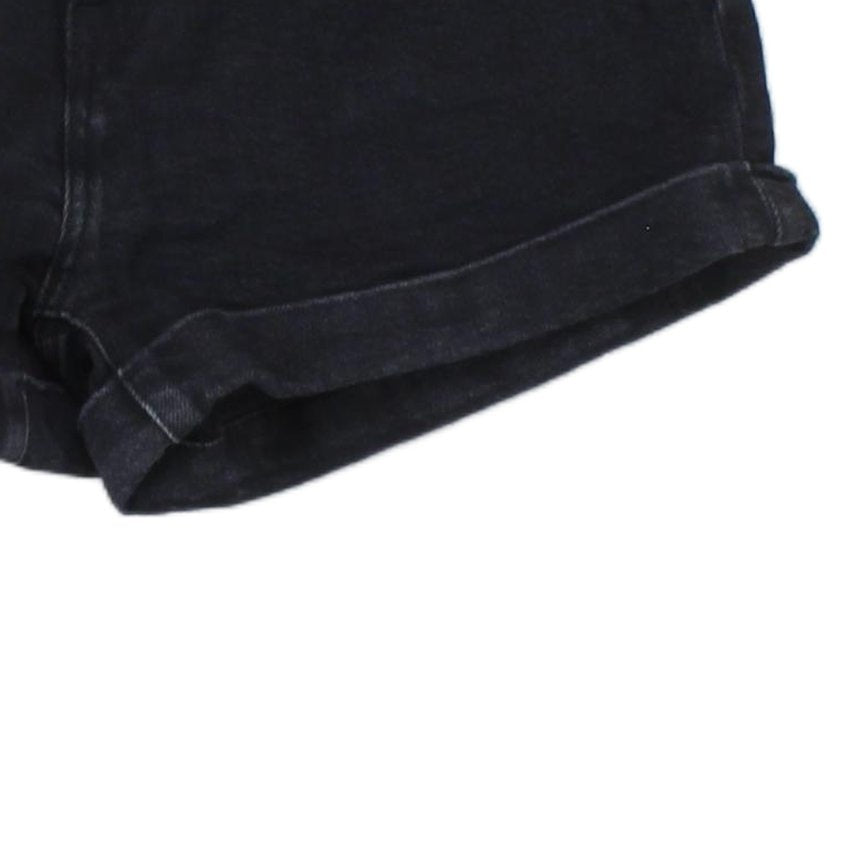 Womens Denim Shorts A-Line Mom