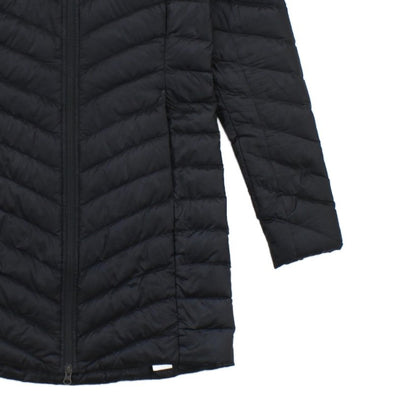Womens 800 Down Quilted Coat Hooded Full Zip