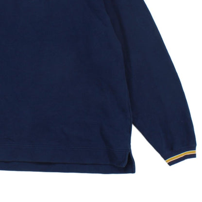 Mens 1/4 Zip Sweatshirt Oversized Pullover