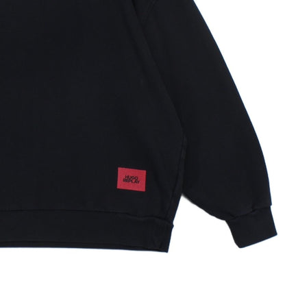 Mens Replay Sweatshirt Oversized Long Sleeve Pullover