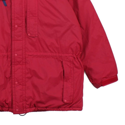 Mens Puffer Jacket Hooded Full Zip Insulated