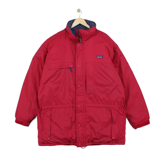 Mens Puffer Jacket Hooded Full Zip Insulated