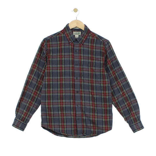 Womens Plaid Shirt Long Sleeve Classic