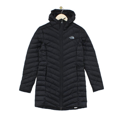 Womens 800 Down Quilted Coat Hooded Full Zip