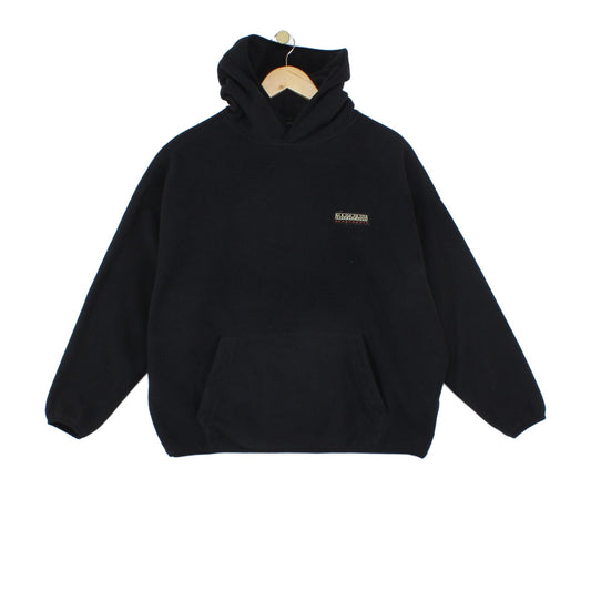 Womens Fleece Hoodie Oversized Streetwear Logo