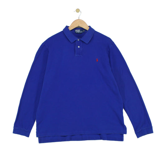 Mens Polo Shirt  Custom Fit Long Sleeve
