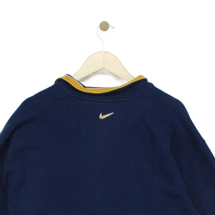 Mens 1/4 Zip Sweatshirt Oversized Pullover