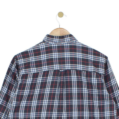 Boys Check Shirt Uk Made Button Up
