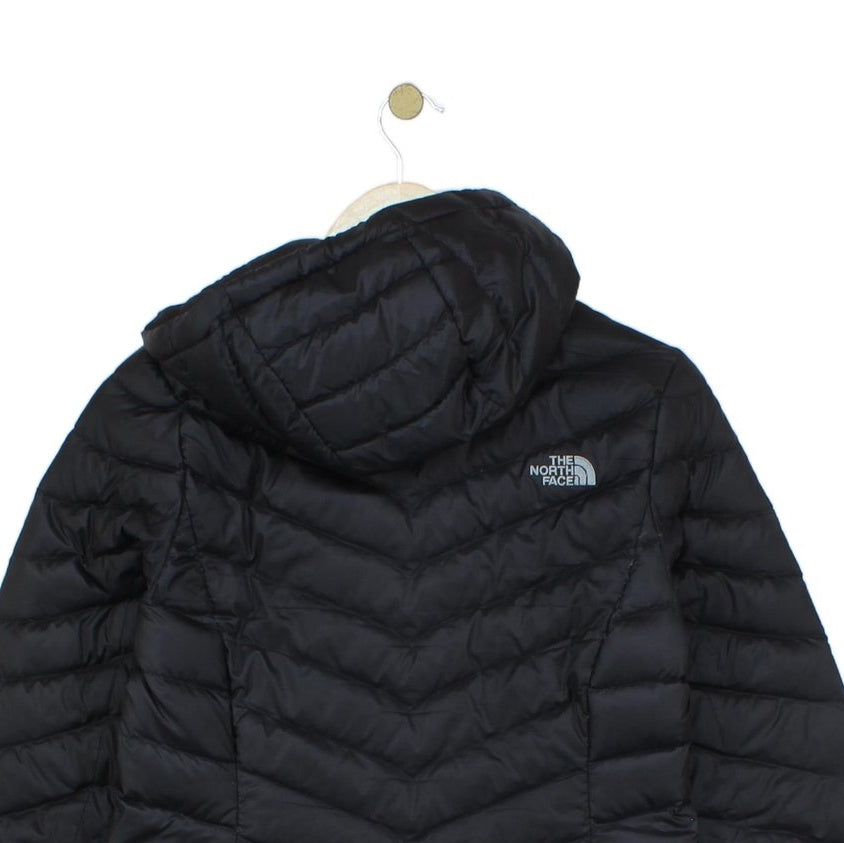 Womens 800 Down Quilted Coat Hooded Full Zip
