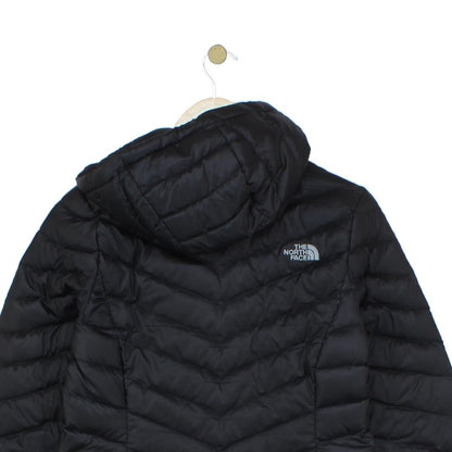 Womens 800 Down Quilted Coat Hooded Full Zip