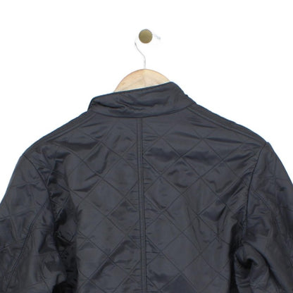 Mens Quilted Jacket Full Zip Outdoor