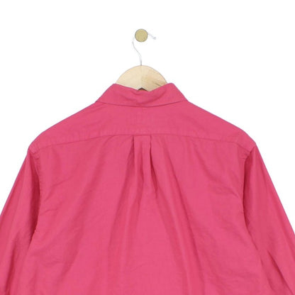 Mens Shirt Button Down Long Sleeve Collar