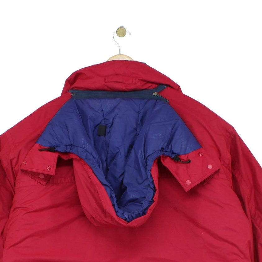 Mens Puffer Jacket Hooded Full Zip Insulated
