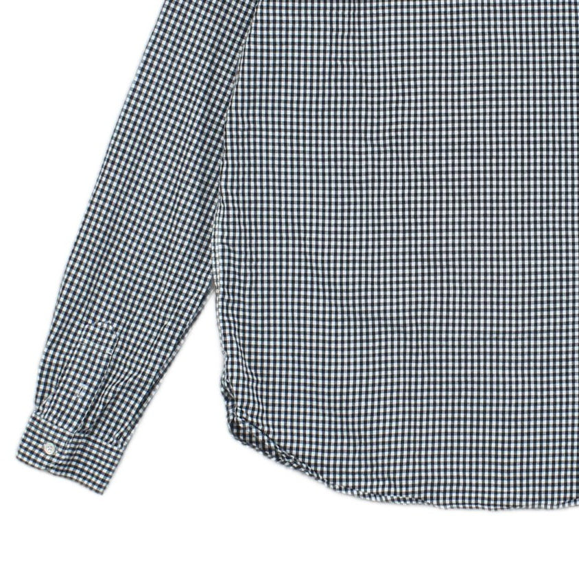 Mens Check Shirt Long Sleeve Tailored Fit