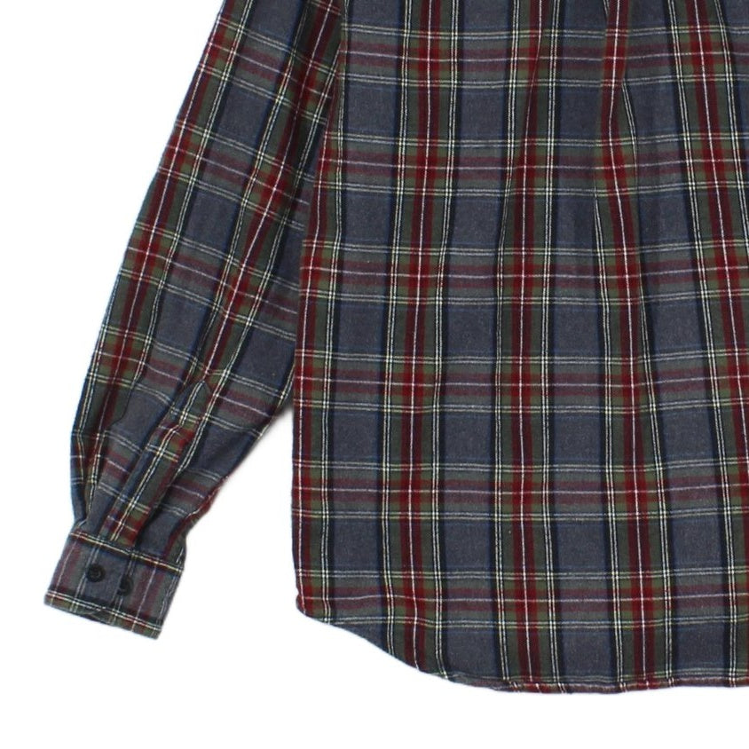 Womens Plaid Shirt Long Sleeve Classic