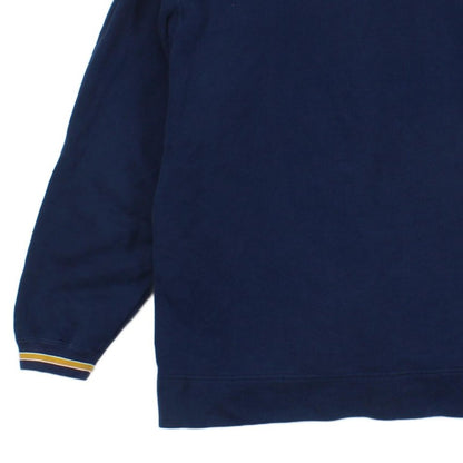Mens 1/4 Zip Sweatshirt Oversized Pullover