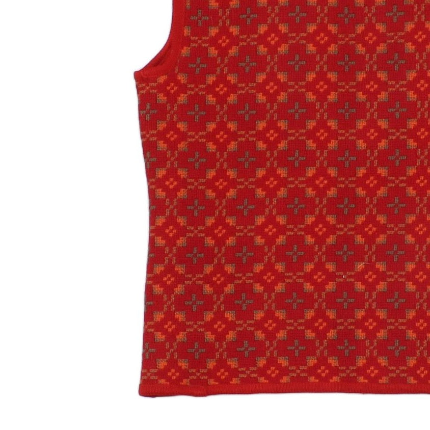 Womens Wool Waistcoat Uk Made Button Up