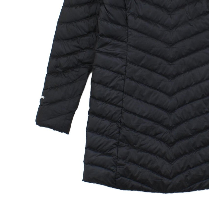 Womens 800 Down Quilted Coat Hooded Full Zip