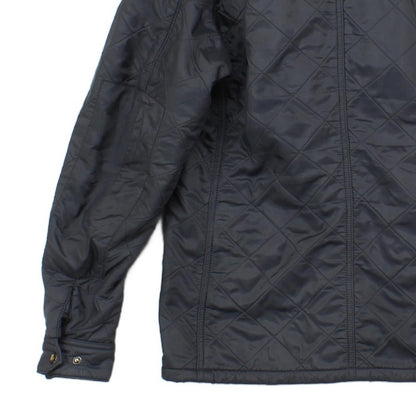 Mens Quilted Jacket Full Zip Outdoor