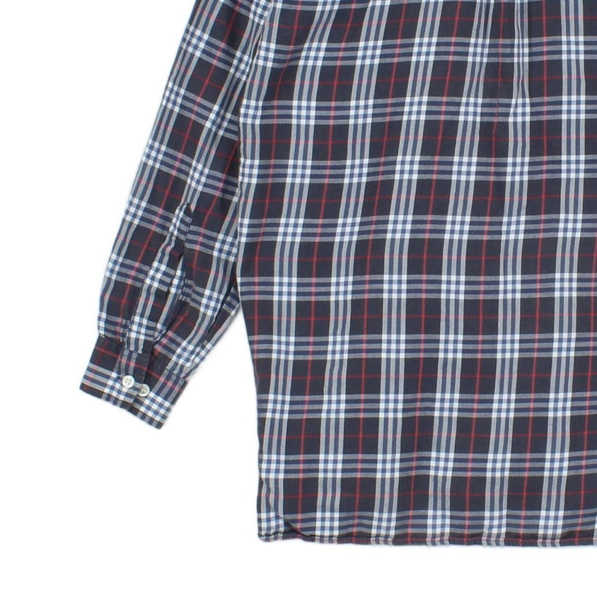Boys Check Shirt Uk Made Button Up