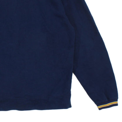 Mens 1/4 Zip Sweatshirt Oversized Pullover