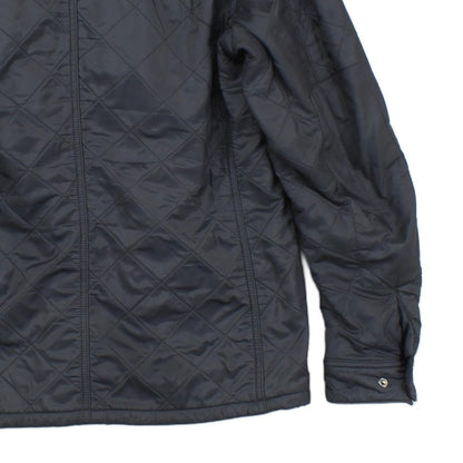 Mens Quilted Jacket Full Zip Outdoor