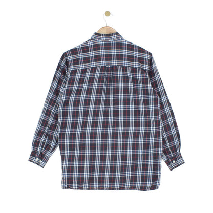 Boys Check Shirt Uk Made Button Up